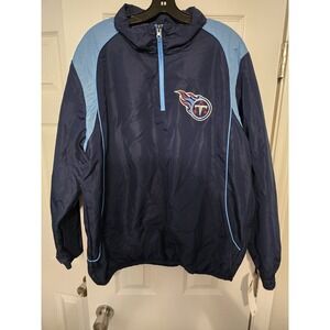 Tennessee Titans Windbreaker Jacket Mens Large Vintage Y2K Kmart NWT Spellout